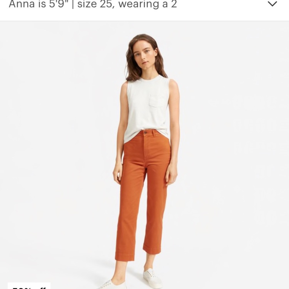 Everlane Lightweight Straight Crop